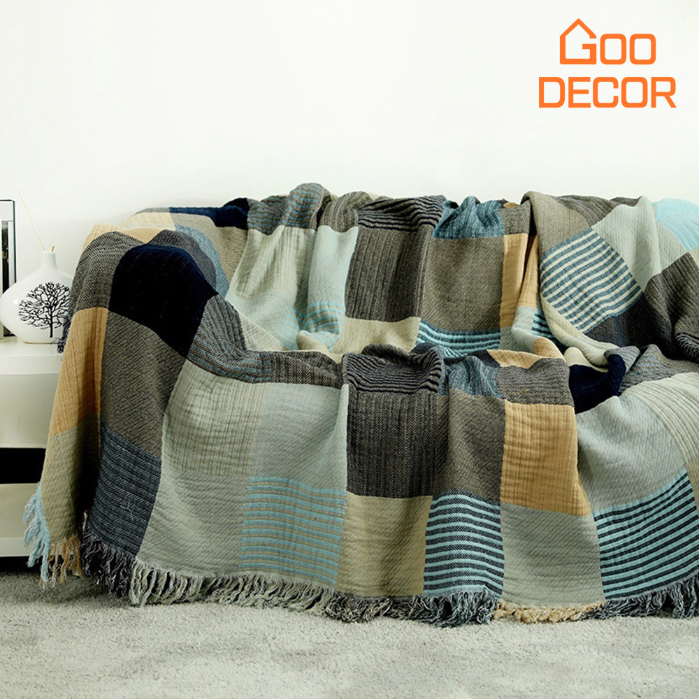 Một chiếc khăn trải ghế Sofa làm tăng thẩm mỹ không gian sống Một chiếc khăn trải ghế Sofa làm tăng thẩm mỹ không gian sống