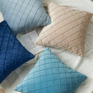 Vỏ gối sofa nhung