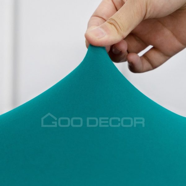 Bọc đệm ghế sofa bằng vải thun sữa màu trơn co giãn GOO Decor
