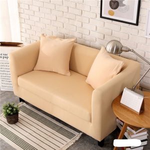 Bọc ghế sofa đơn và chữ L chất liệu vải thun sữa mịn mát GOO Decor