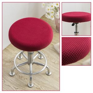 Bọc ghế xoay vải nhung gân co giãn mềm mại GOO Decor