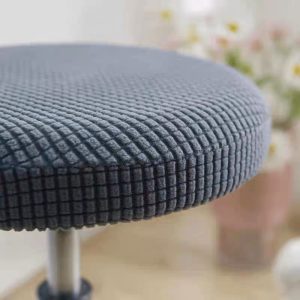 Bọc ghế xoay vải nhung gân co giãn mềm mại GOO Decor