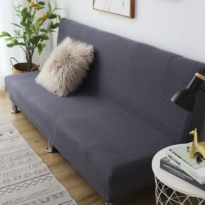 Bọc sofa bed và sofa giường bằng vải nhung co giãn 4 chiều GOO Decor