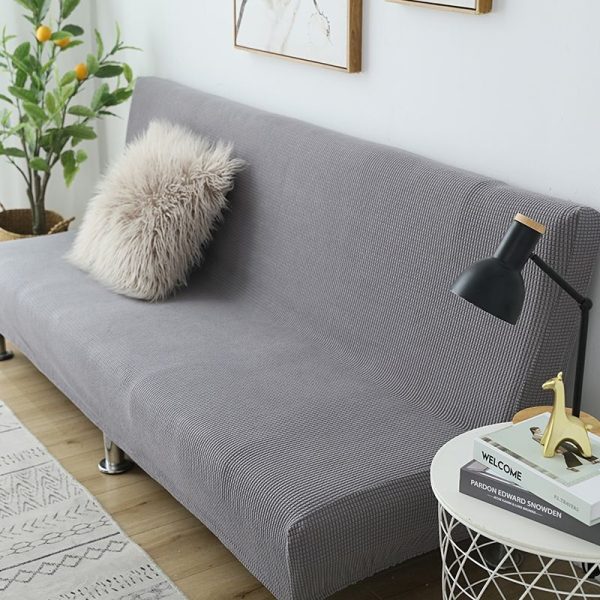 Bọc sofa bed và sofa giường bằng vải nhung co giãn 4 chiều GOO Decor
