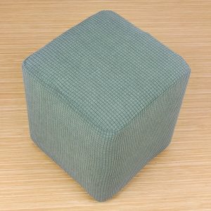 Vỏ bọc đôn vuông chất liệu vải nhung gân cao cấp GOO Decor