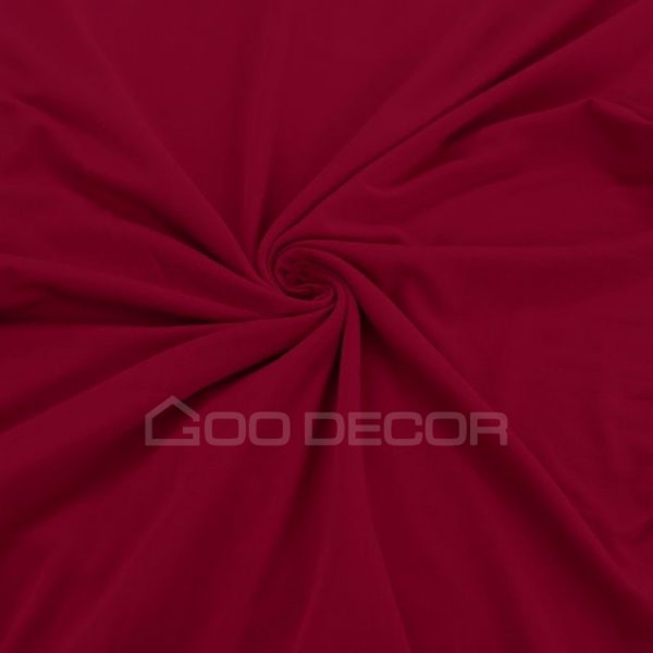 Vỏ bọc đôn tròn bằng vải thun sữa mềm mại co giãn 4 chiều GOO Decor