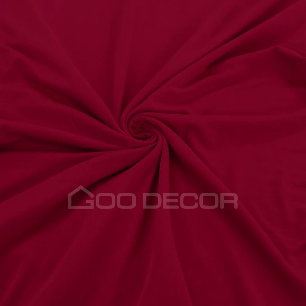Vỏ bọc đôn vuông bằng vải thun sữa mềm mại co giãn 4 chiều GOO Decor