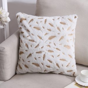 Vỏ gối sofa vải nhung lông sang trọng kích thước 45x45cm GOO Decor