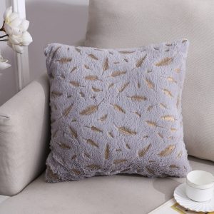 Vỏ gối sofa vải nhung lông sang trọng kích thước 45x45cm GOO Decor