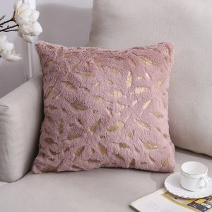 Vỏ gối sofa vải nhung lông sang trọng kích thước 45x45cm GOO Decor