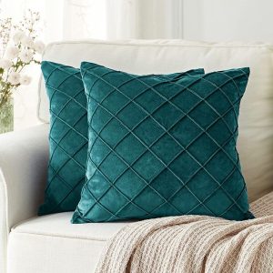 Vỏ gối sofa vải nhung mềm mịn kích thước 30x50 và 45x45 GOO Decor