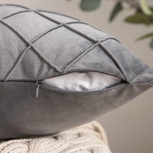 Vỏ gối sofa vải nhung mềm mịn kích thước 30x50 và 45x45 GOO Decor